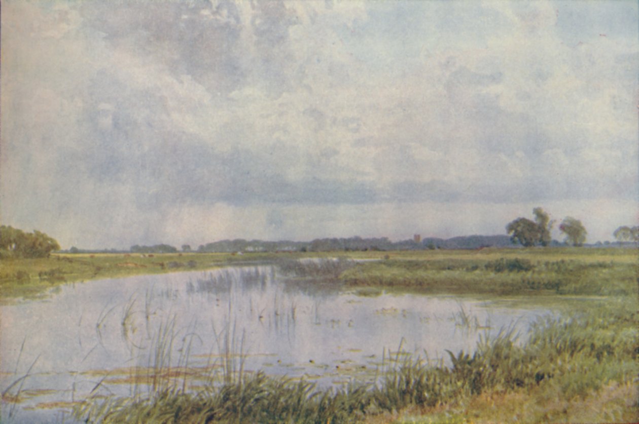 Řeka v rovině, 1910 od Harold Sutton Palmer