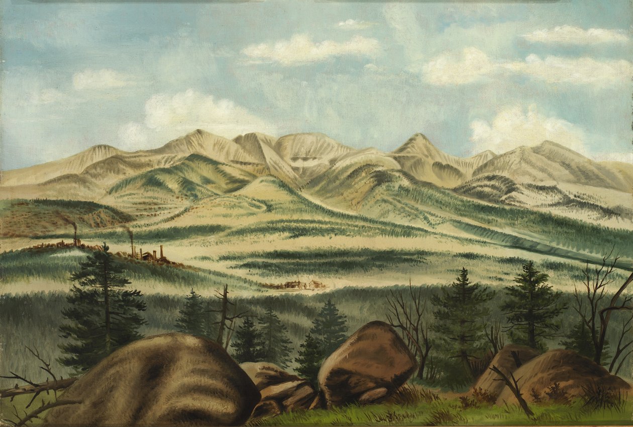 Leadville, Colorado, ca. 1880. od Harriet A. Harris
