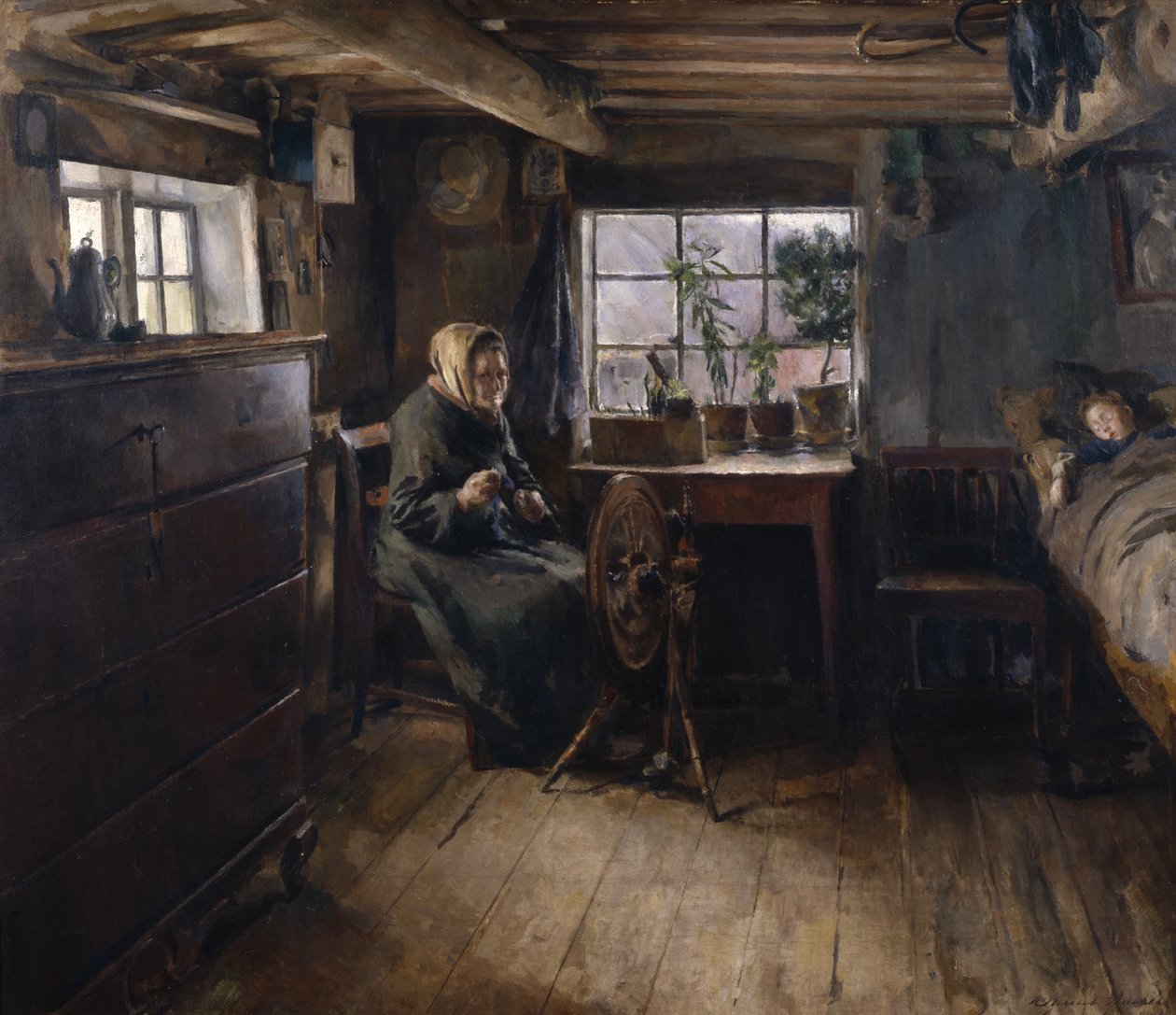 U babičky od Harriet Backer