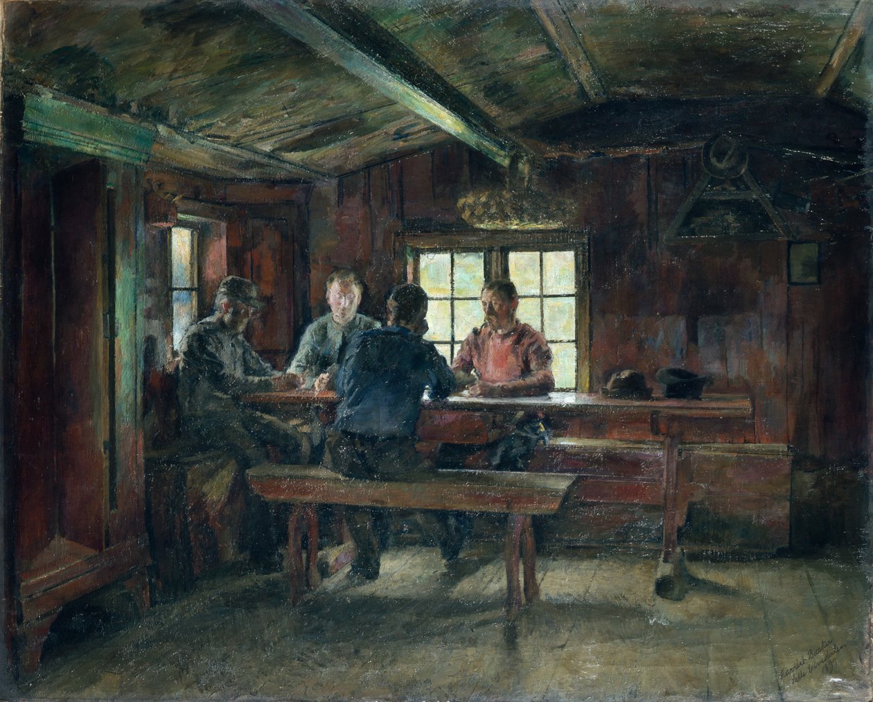 Hráči karet od Harriet Backer