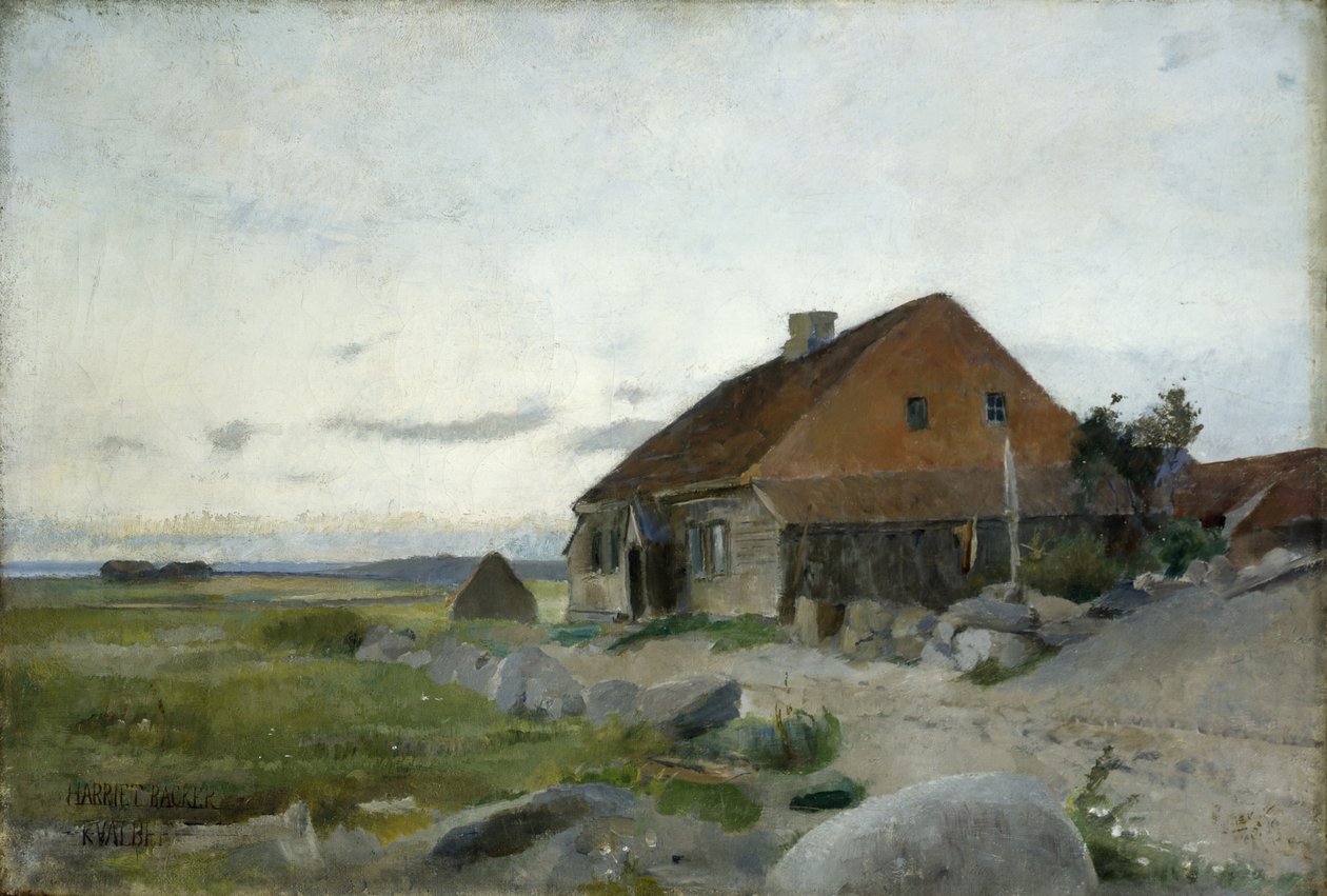 Z Kvalbeinu (olej na plátně) od Harriet Backer