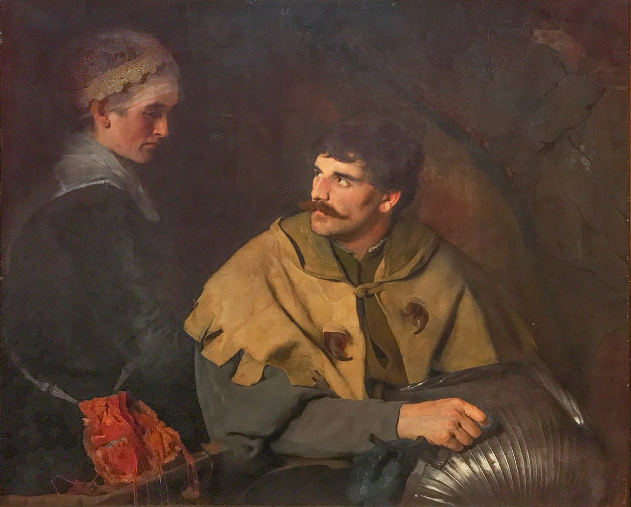 V Služební síni od Harriet Backer