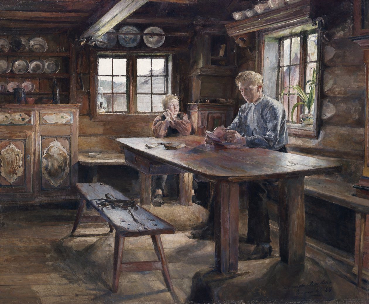 Interiér, domácí úkoly od Harriet Backer