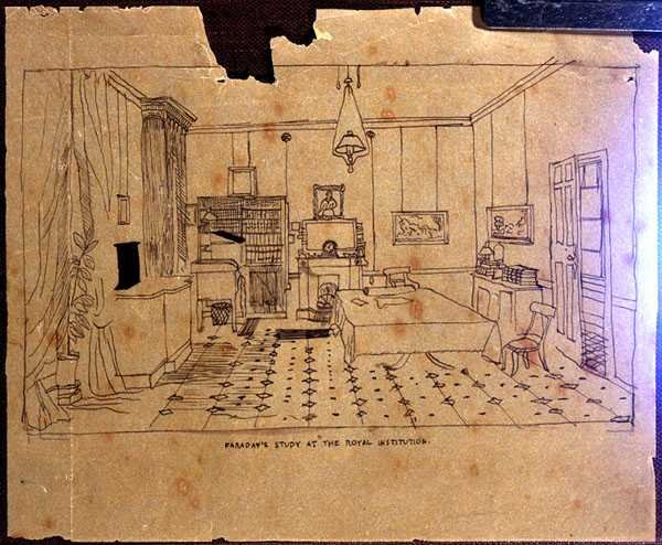 Studie Michaela Faradaye (1973-1867) v Královské instituci od Harriet Jane Moore