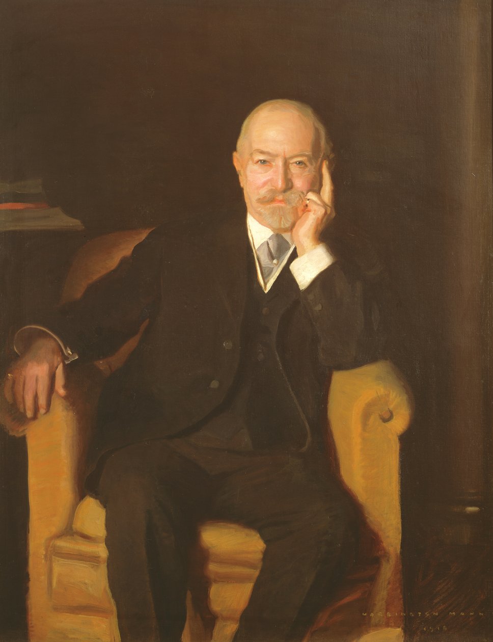 Jacob S. Schiff, 1918 od Harrington Mann