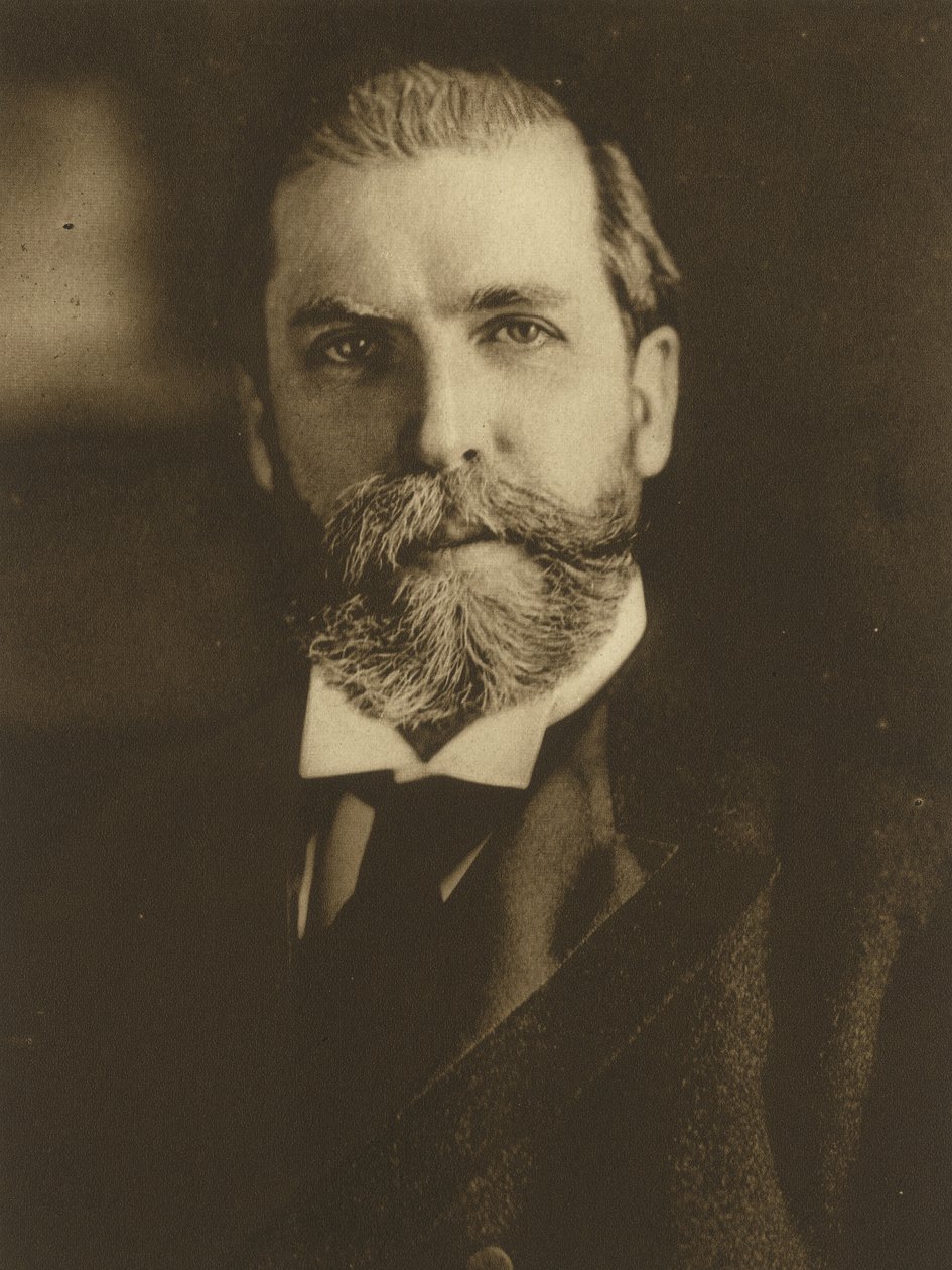Plakát prezidentské kampaně pro Charlese E. Hughese od Harris & Ewing