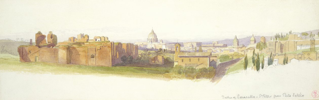Lázně Caracalla a St. Peter
