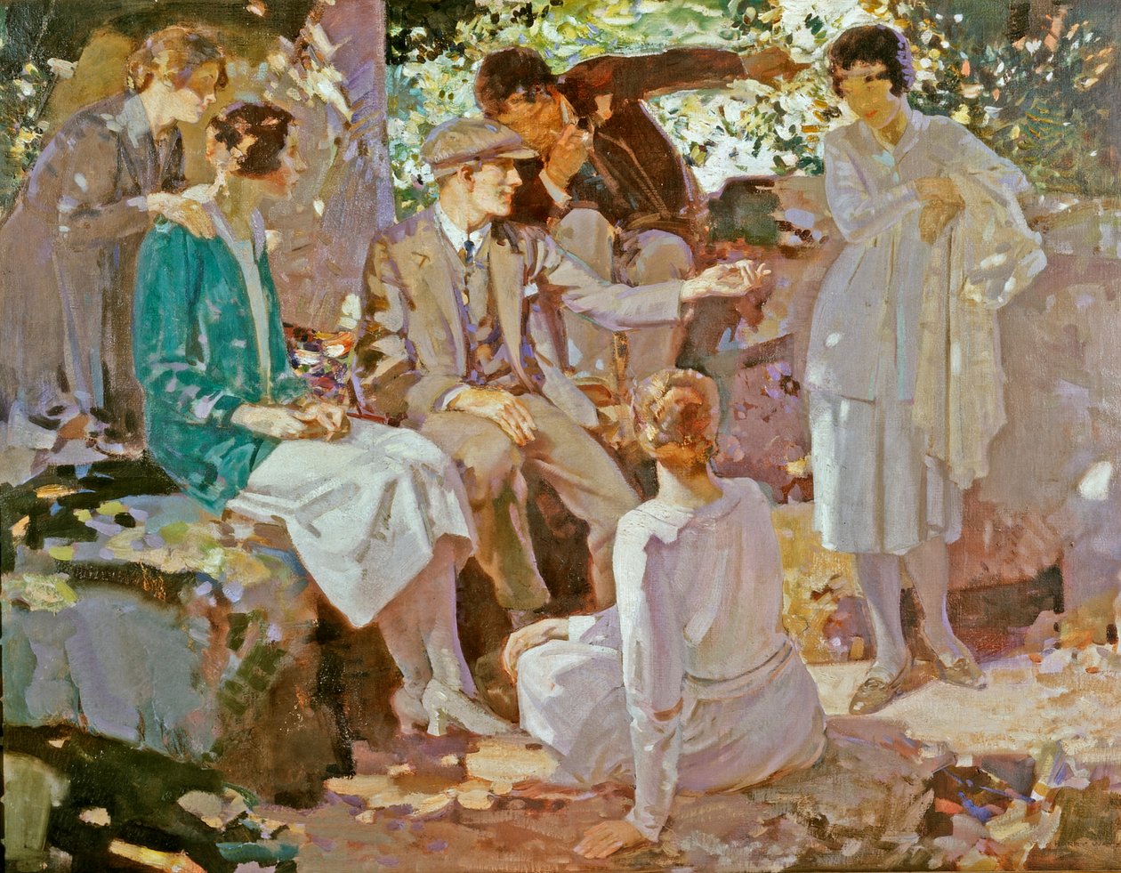 A Tale by the Way, c.1922 od Harry Watson