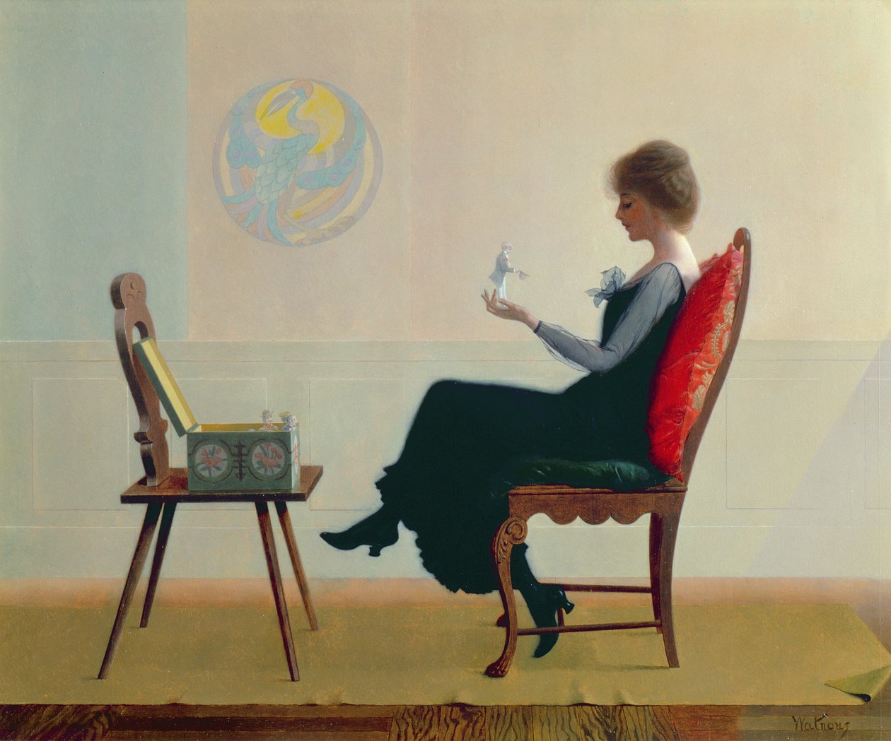 The Suitors, kolem roku 1910 od Harry Wilson Watrous
