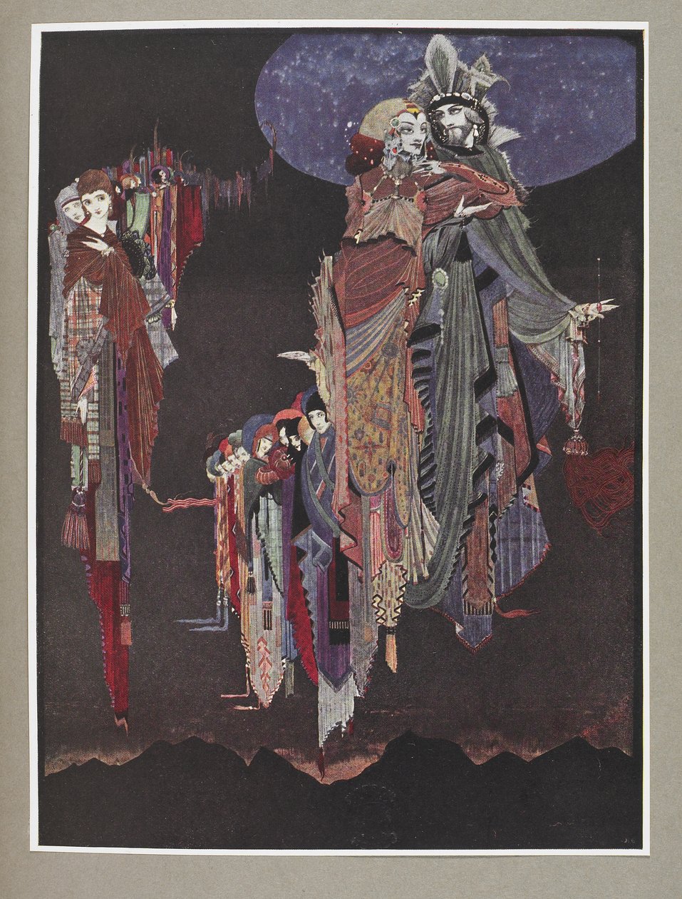 Monas a Una od Harry Clarke