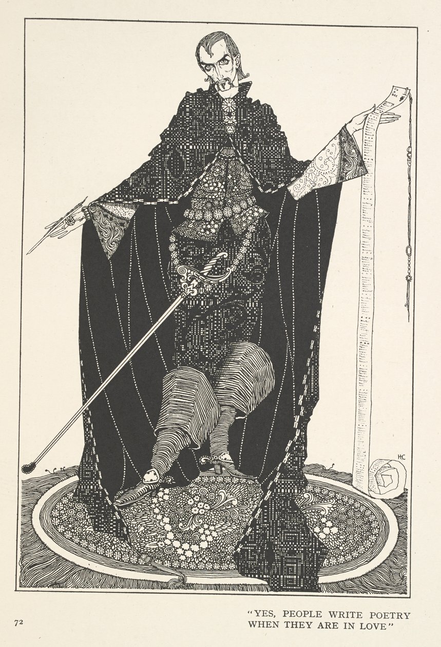 Galoše štěstí. Ano, lidé píší poezii, když jsou zamilovaní. od Harry Clarke