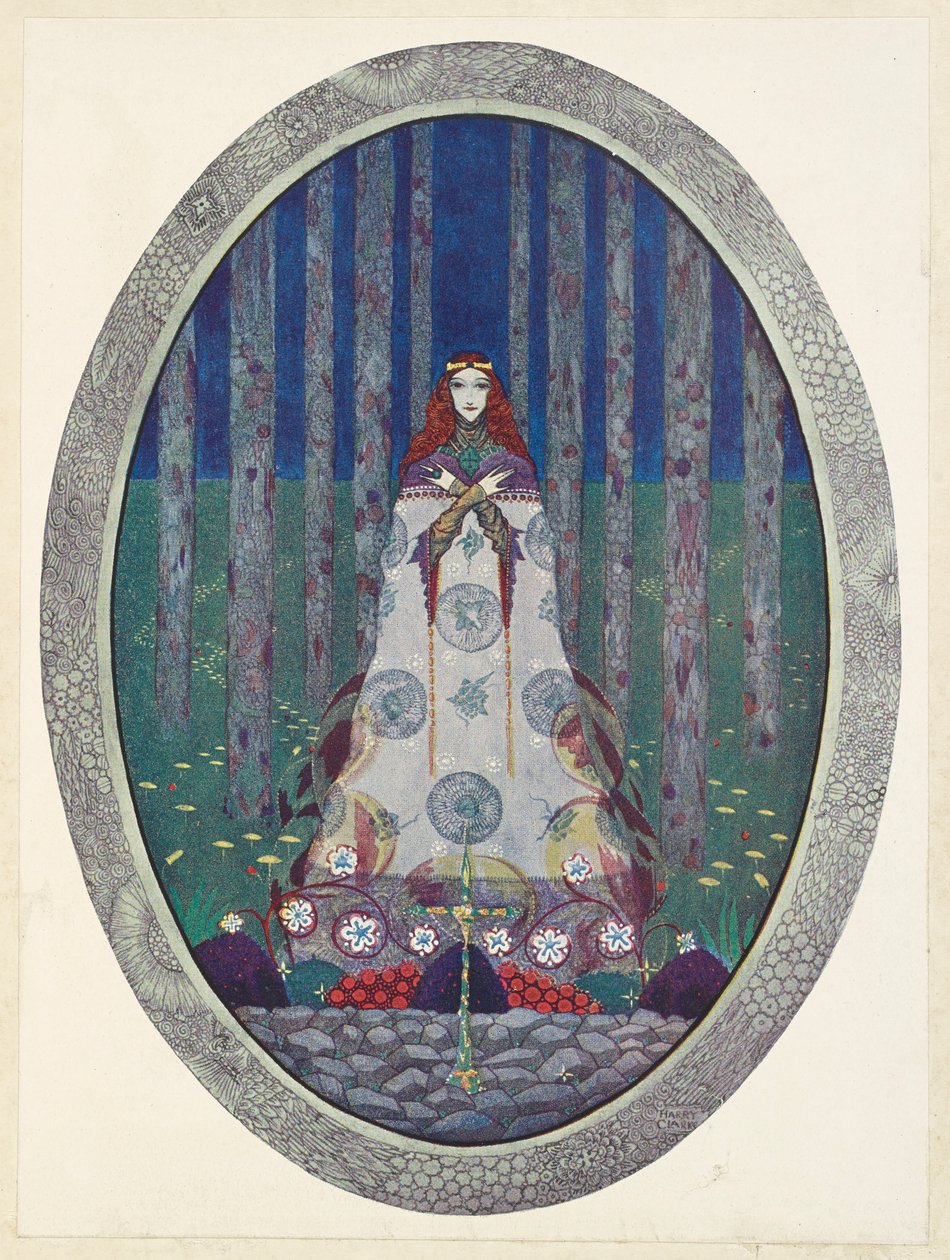 Dcera krále Marsh. Byla zase jednou krásnou dívkou. od Harry Clarke