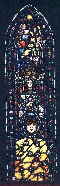 Nešťastný Jidáš (vitráže) od Harry Clarke