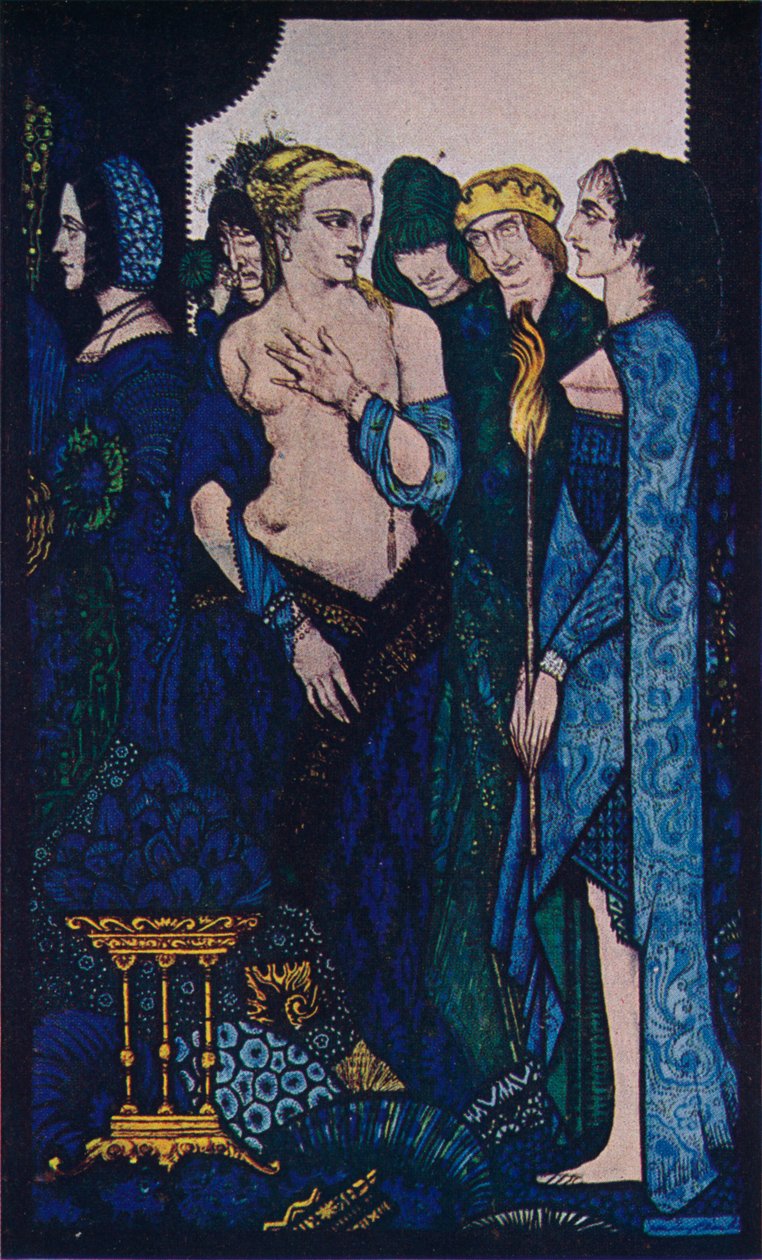 Pojmenovali jsme Lucrezii Crivelli a Titians Lady, c1910 od Harry Clarke