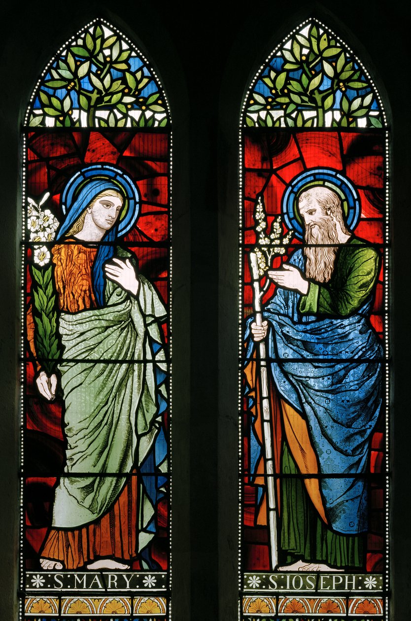 Thursford, St Andrew, James Powell & Sons, Harry Wooldridge, St Mary & St Joseph, 1873 od Harry Ellis Wooldridge