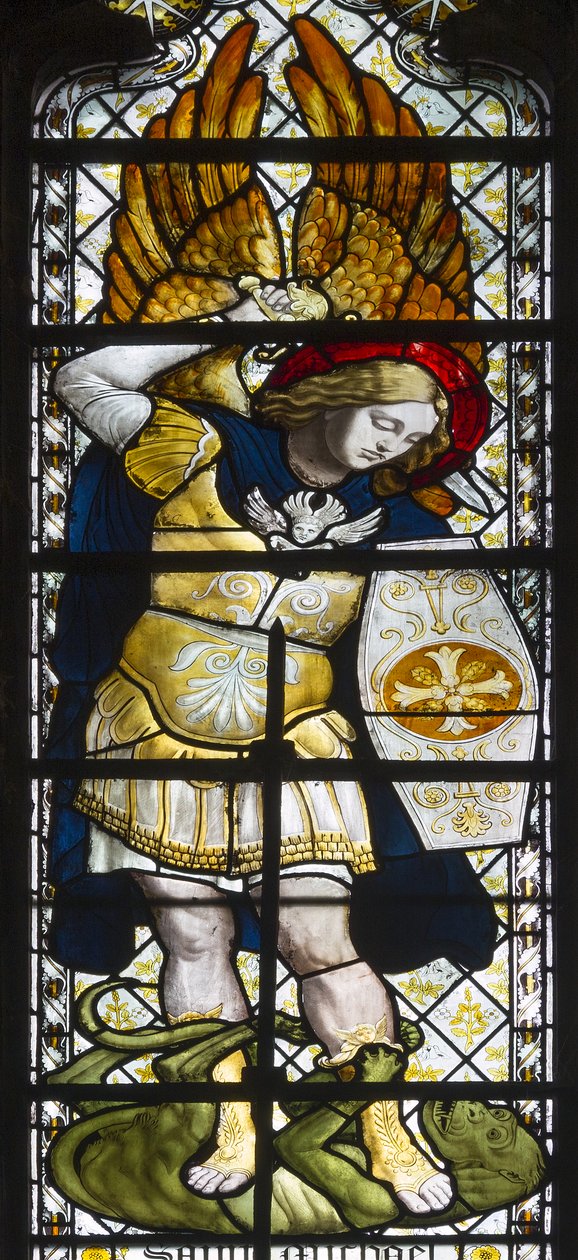 Winchesterská katedrála, James Powell & Sons, Harry Ellis Wooldridge, St Michael, 1882 od Harry Ellis Wooldridge