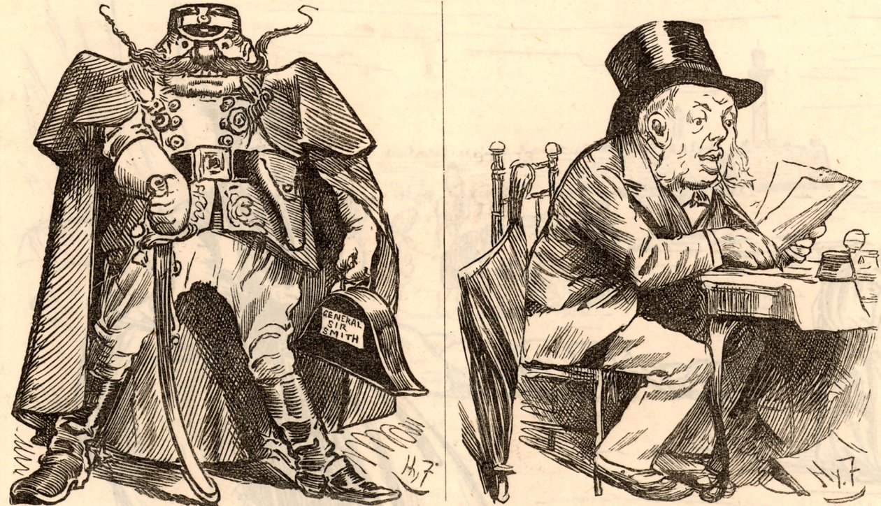 Ideální a skutečný“: William Henry Smith (1825-1891) od Harry Furniss