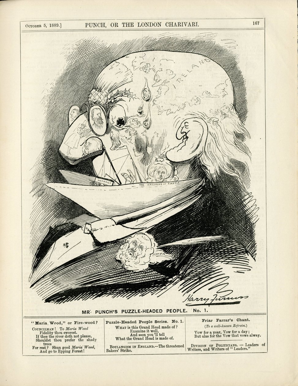 Ilustrace Harryho Furnisse (1854-1925) v Punch od Harry Furniss