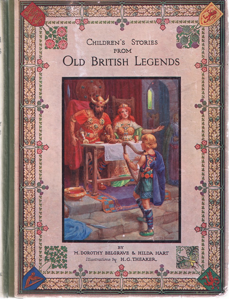 Přední strana obálky (barevná litografie) od Harry George Theaker