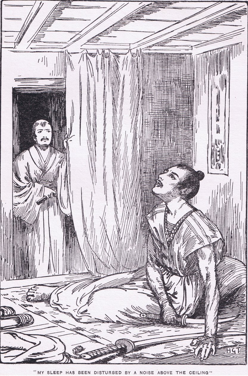Jeho spánek narušil hluk nad stropem (z knihy Další příběhy z Raika) (lit.) od Harry George Theaker