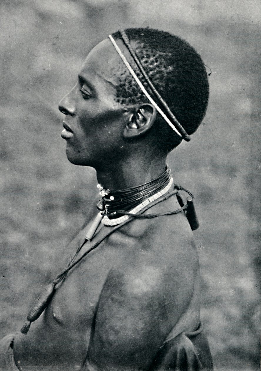 Hima z Mpororo, rovníková Afrika, západně od Victoria Nyanza, 1912 od Harry Johnston