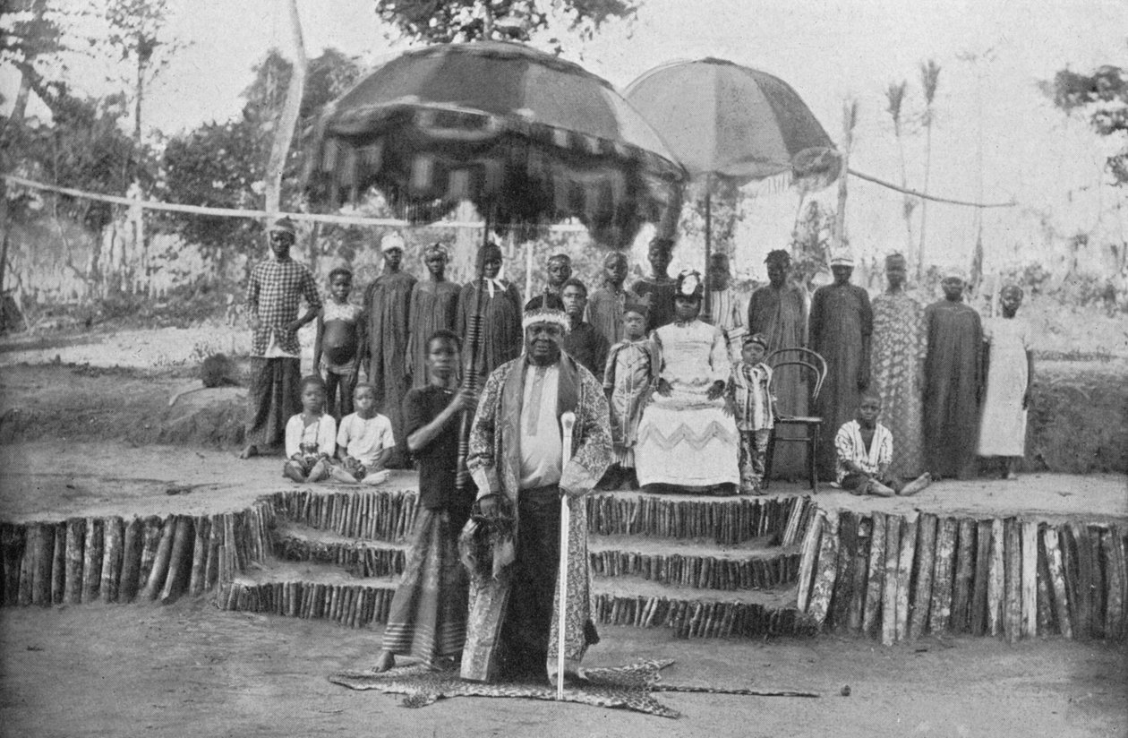 John Boko Cobham, král staré Calabar jižní Nigérie, 1912 od Harry Johnston