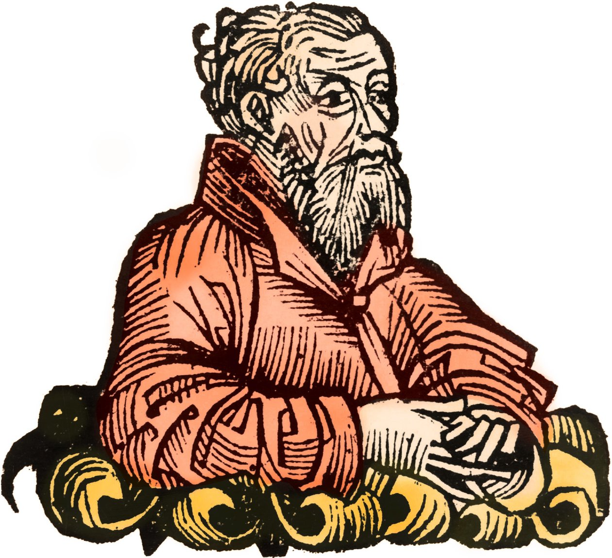 Strabónův portrét, 1493 od Hartmann Schedel
