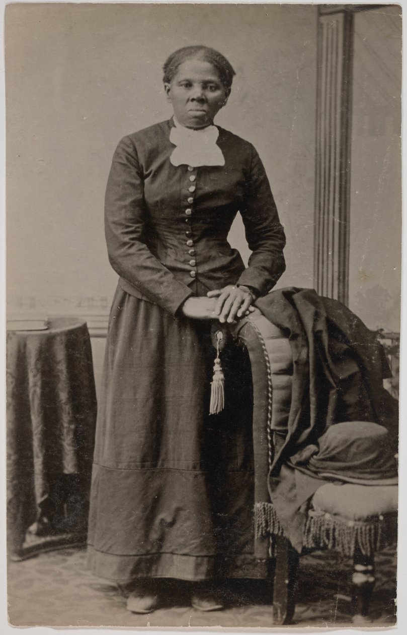 Matný kolodiový tisk Harriet Tubmanové od Harvey B. Lindsley