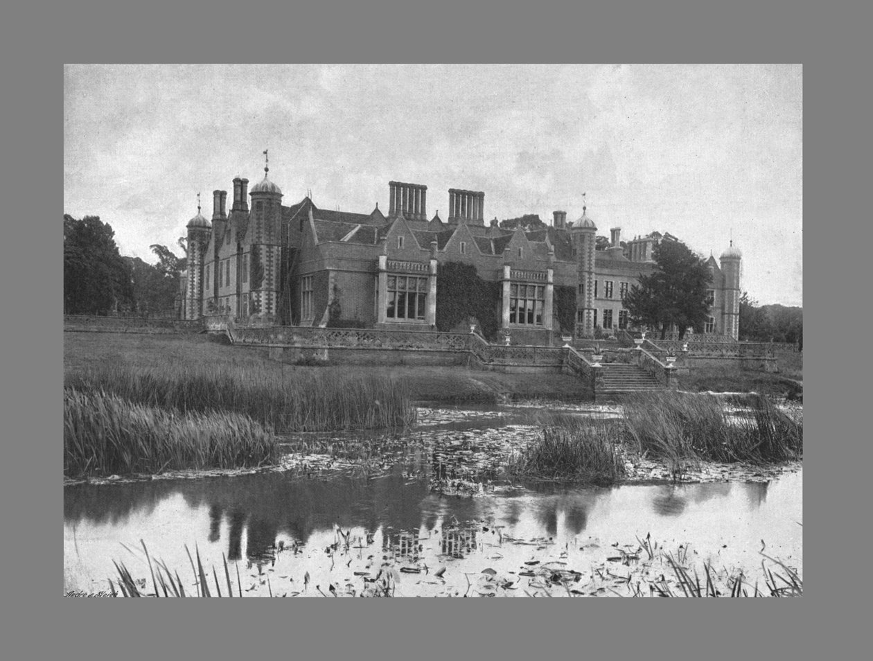 Charlecote Hall, c1900 od Harvey Barton