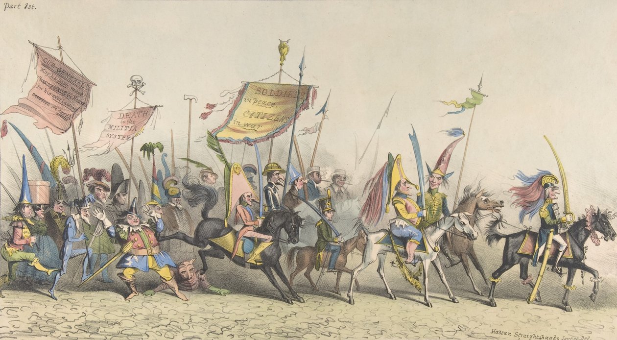 Grand Fantastical Parade, New York, 2. prosince 1833. od Hassan Straightshanks