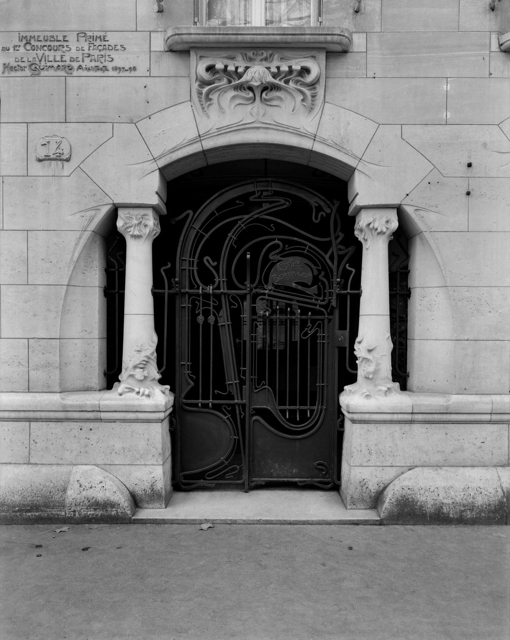 Vchod do hradu Beranger, 1897-98 od Hector Guimard