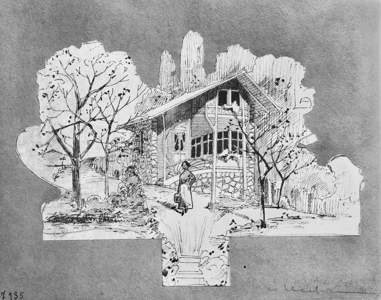 Projekt pro vilu, La Maisonnette od Hector Guimard