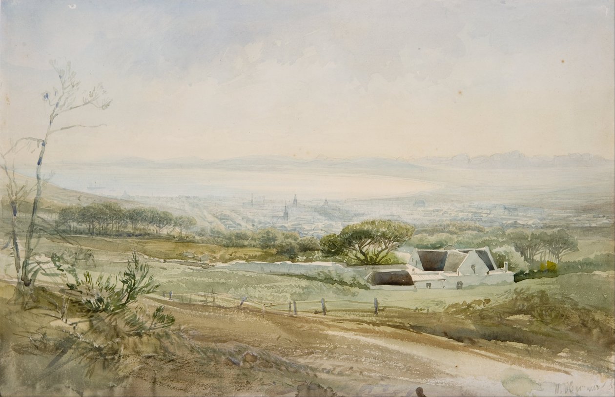 Kapské Město z vrcholu ulice Kloof od Heinrich Hermann