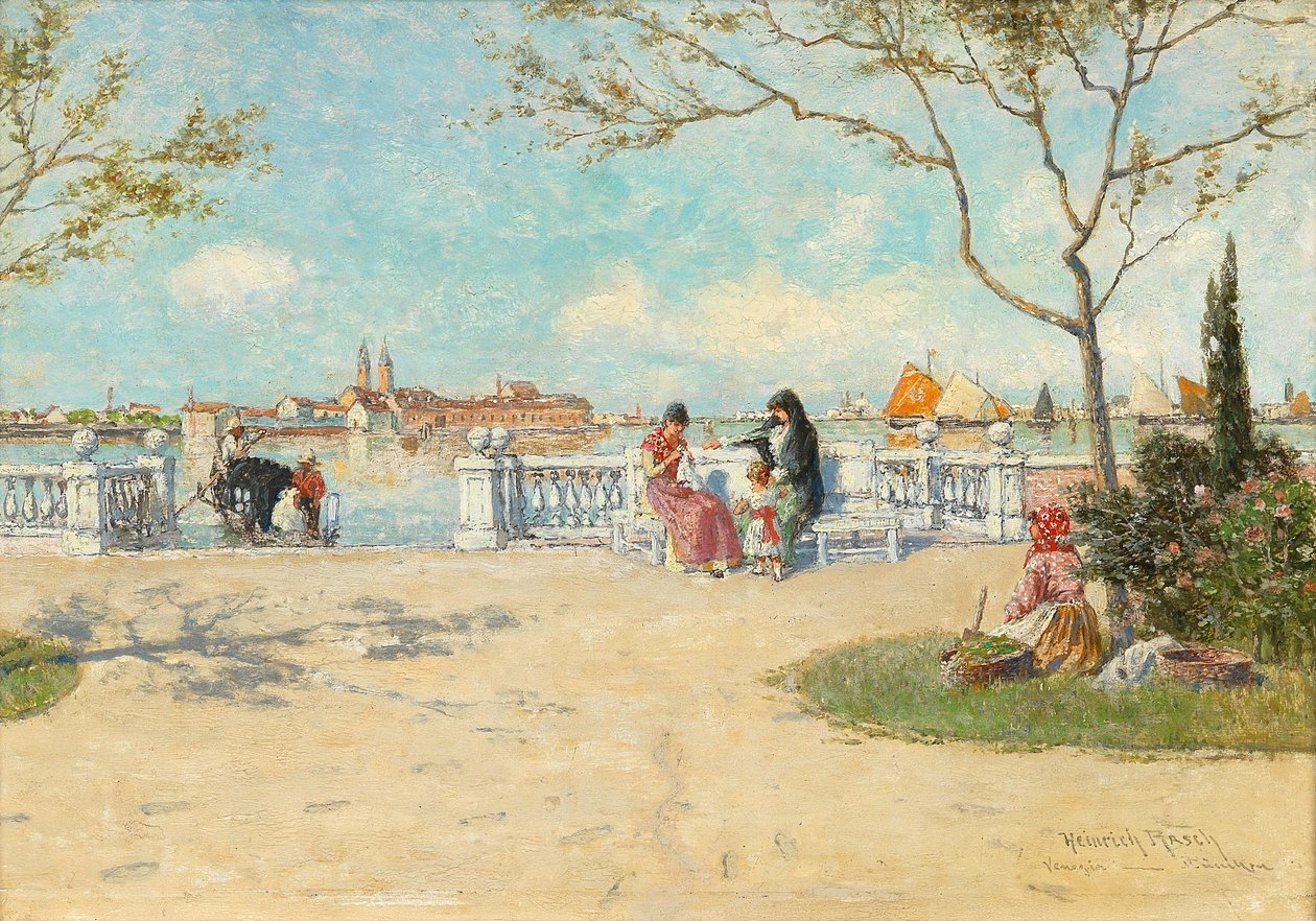 Benátská scéna od Heinrich Rasch
