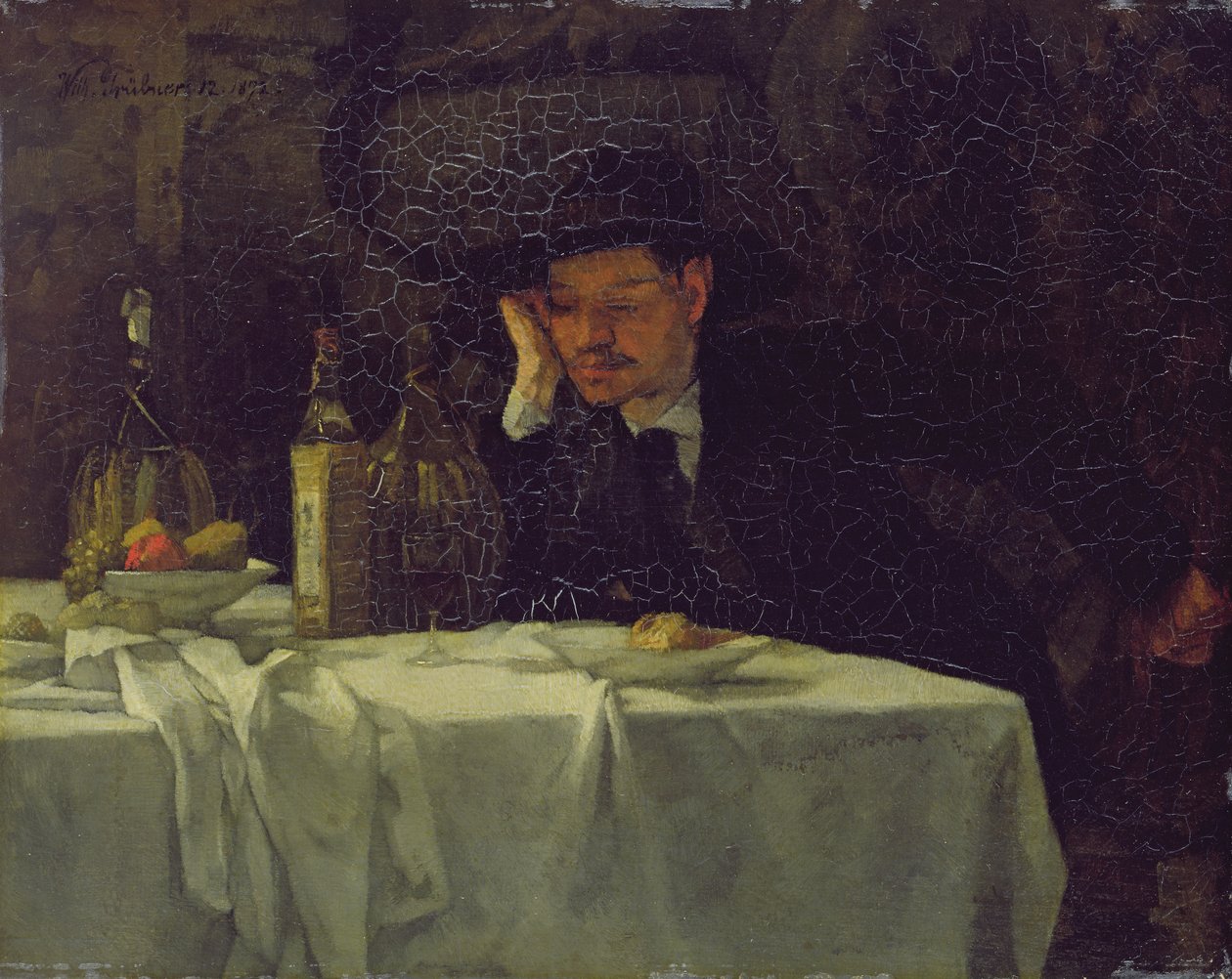 S vínem z Říma, 1872 od Heinrich Wilhelm Truebner