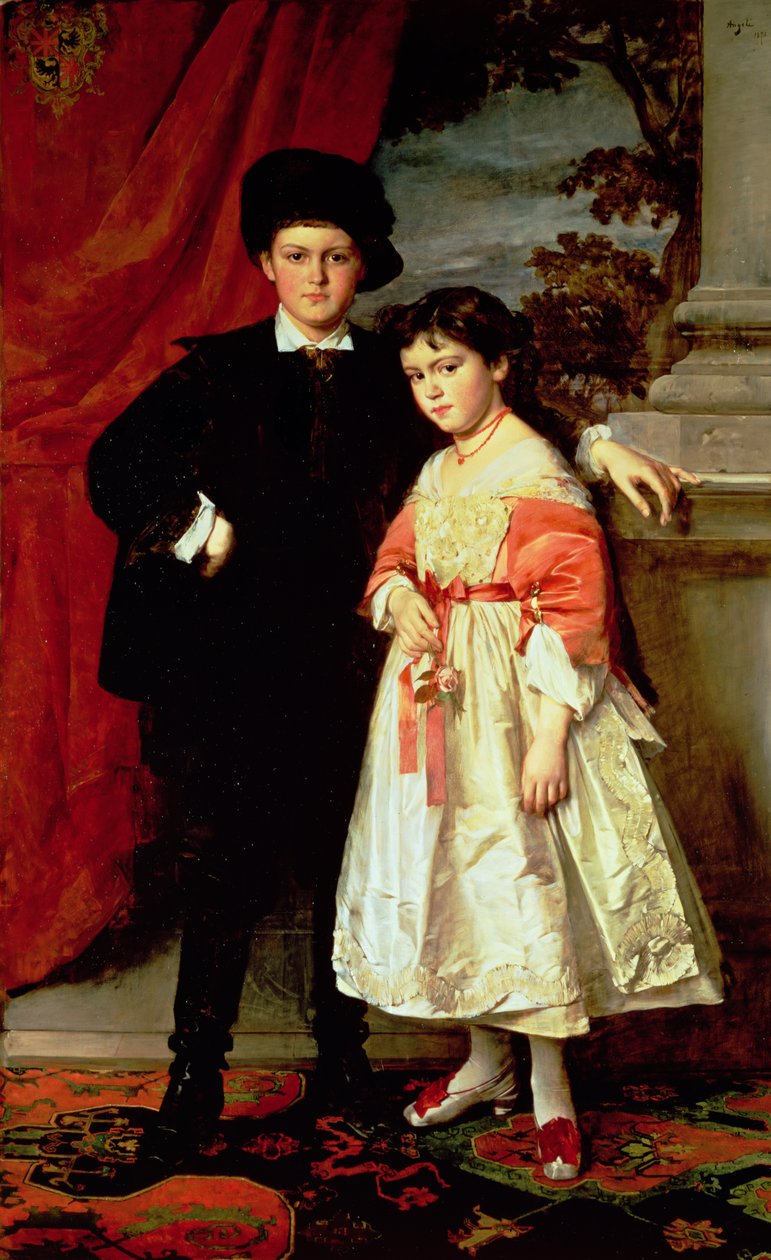 Děti barona von Seidlera od Heinrich von Angeli