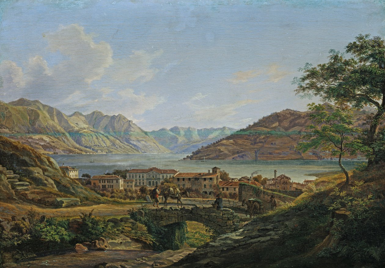 Comer See od Heinrich Adam