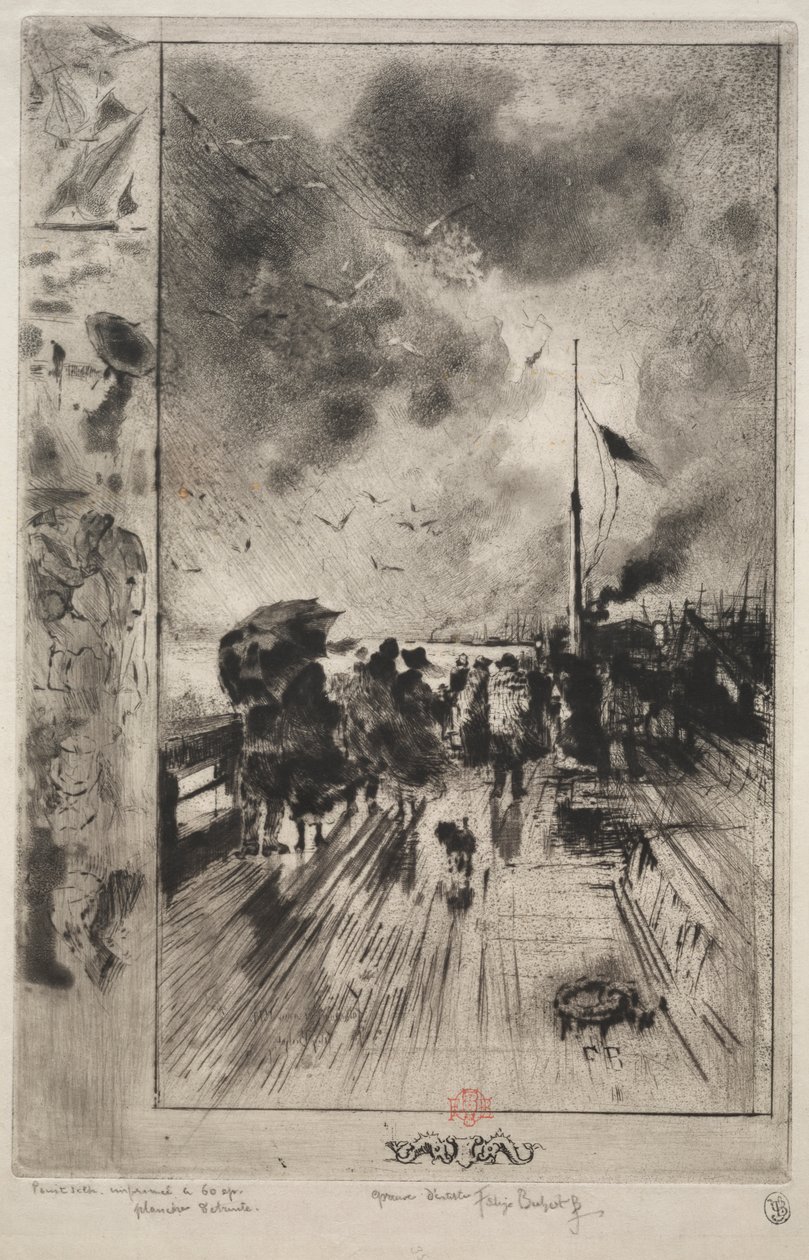 Molo v Anglii od Heinrich Aldegrever