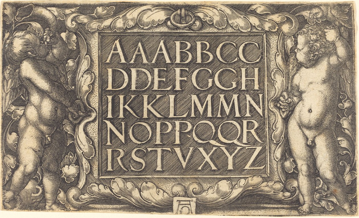 Abeceda od Heinrich Aldegrever