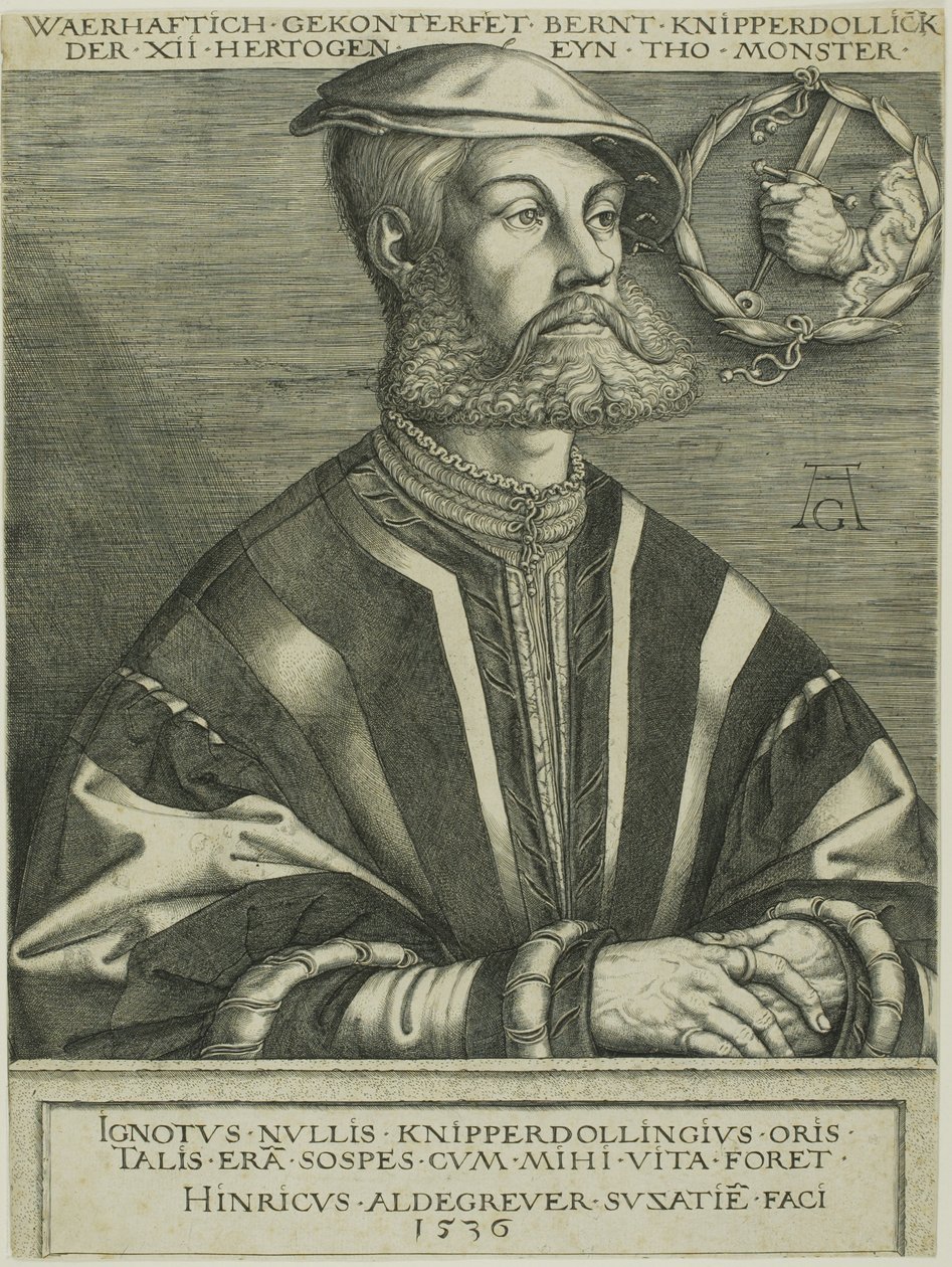 Bernard Knipperdolling od Heinrich Aldegrever
