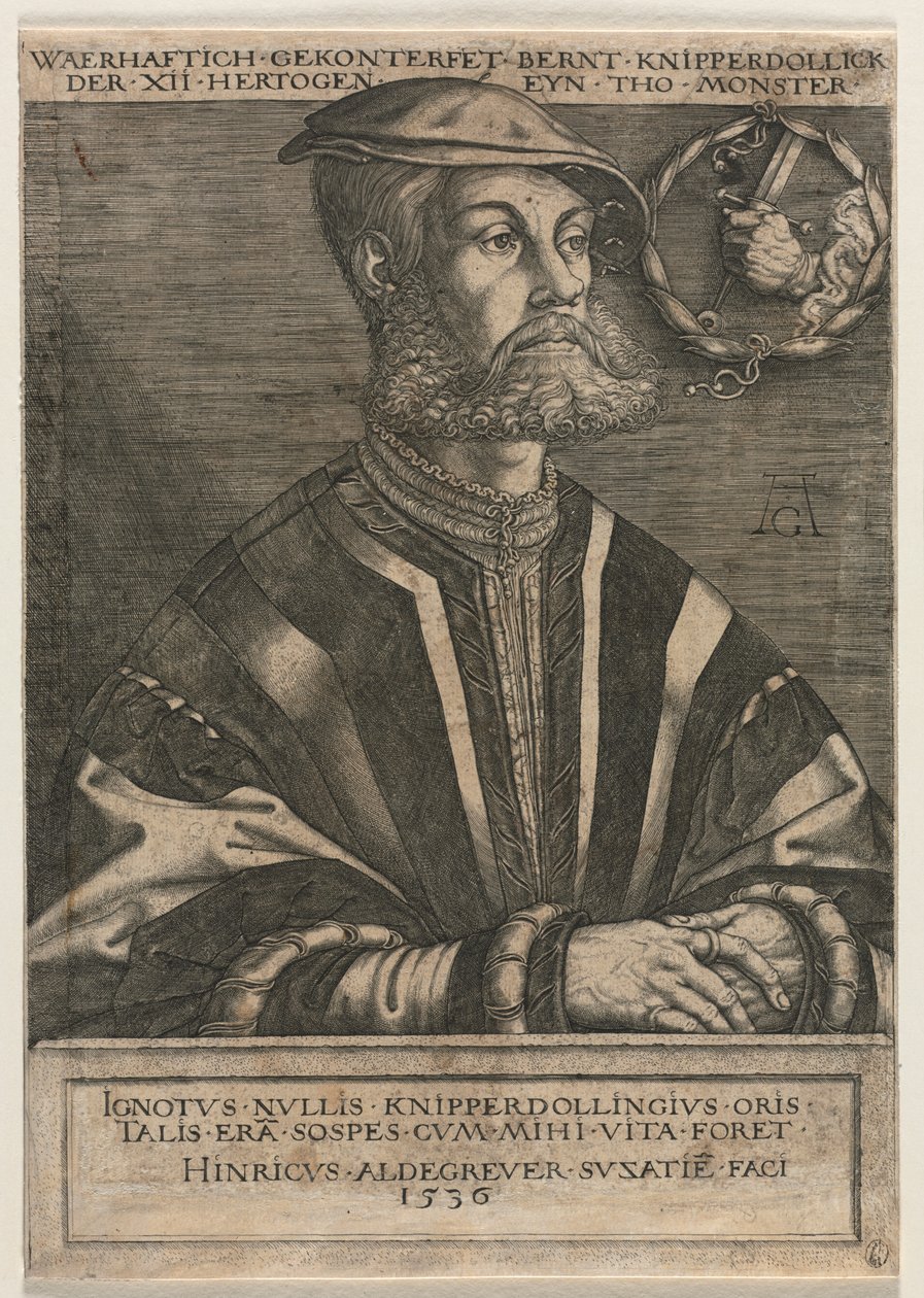 Bernt Knipperdolling od Heinrich Aldegrever