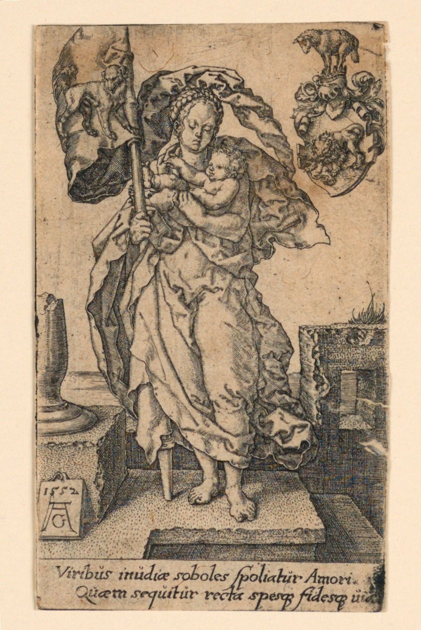 Charita od Heinrich Aldegrever