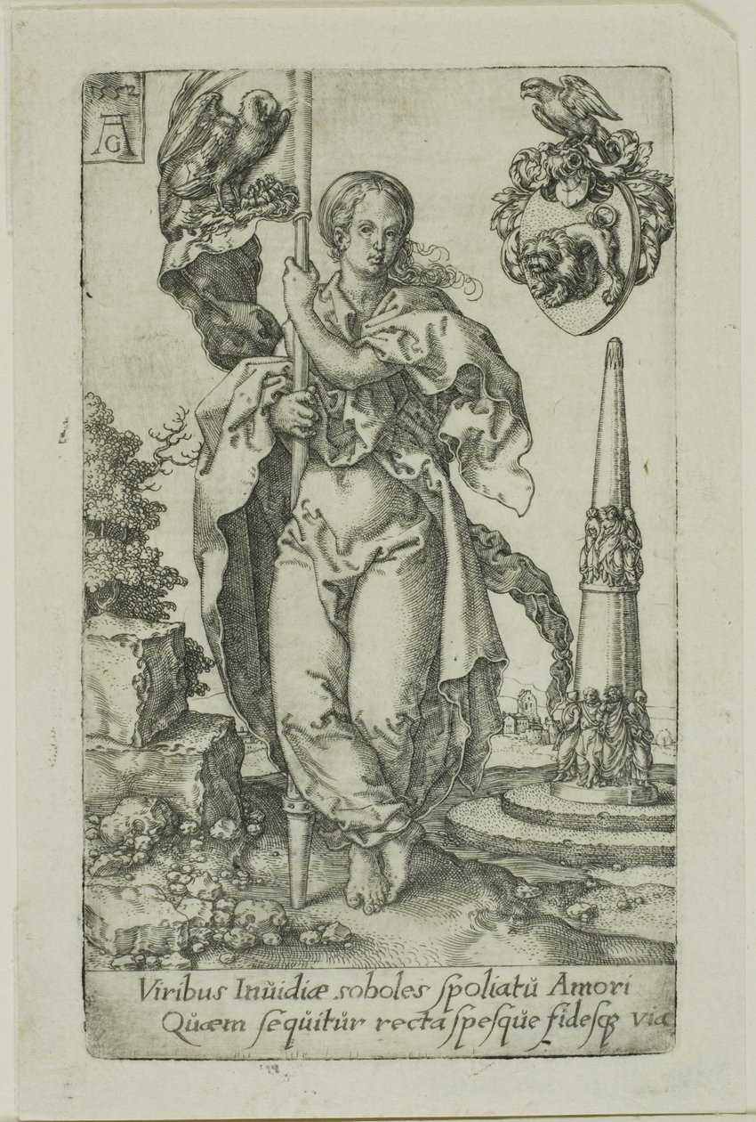 Charita, od ctností od Heinrich Aldegrever