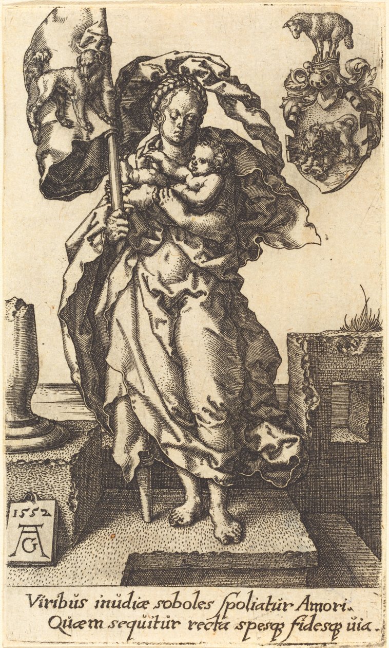 Soucit od Heinrich Aldegrever