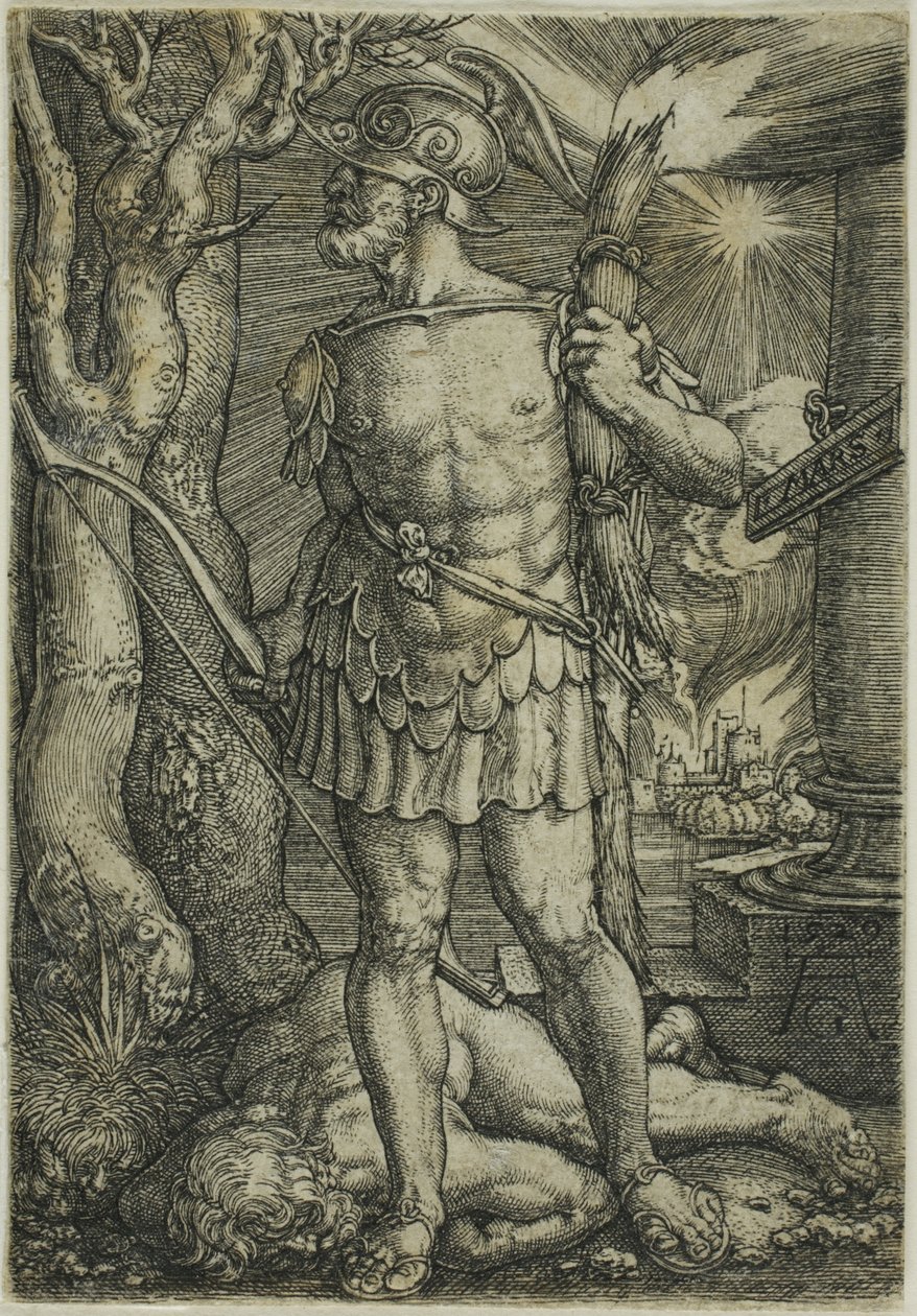 Mars od Heinrich Aldegrever