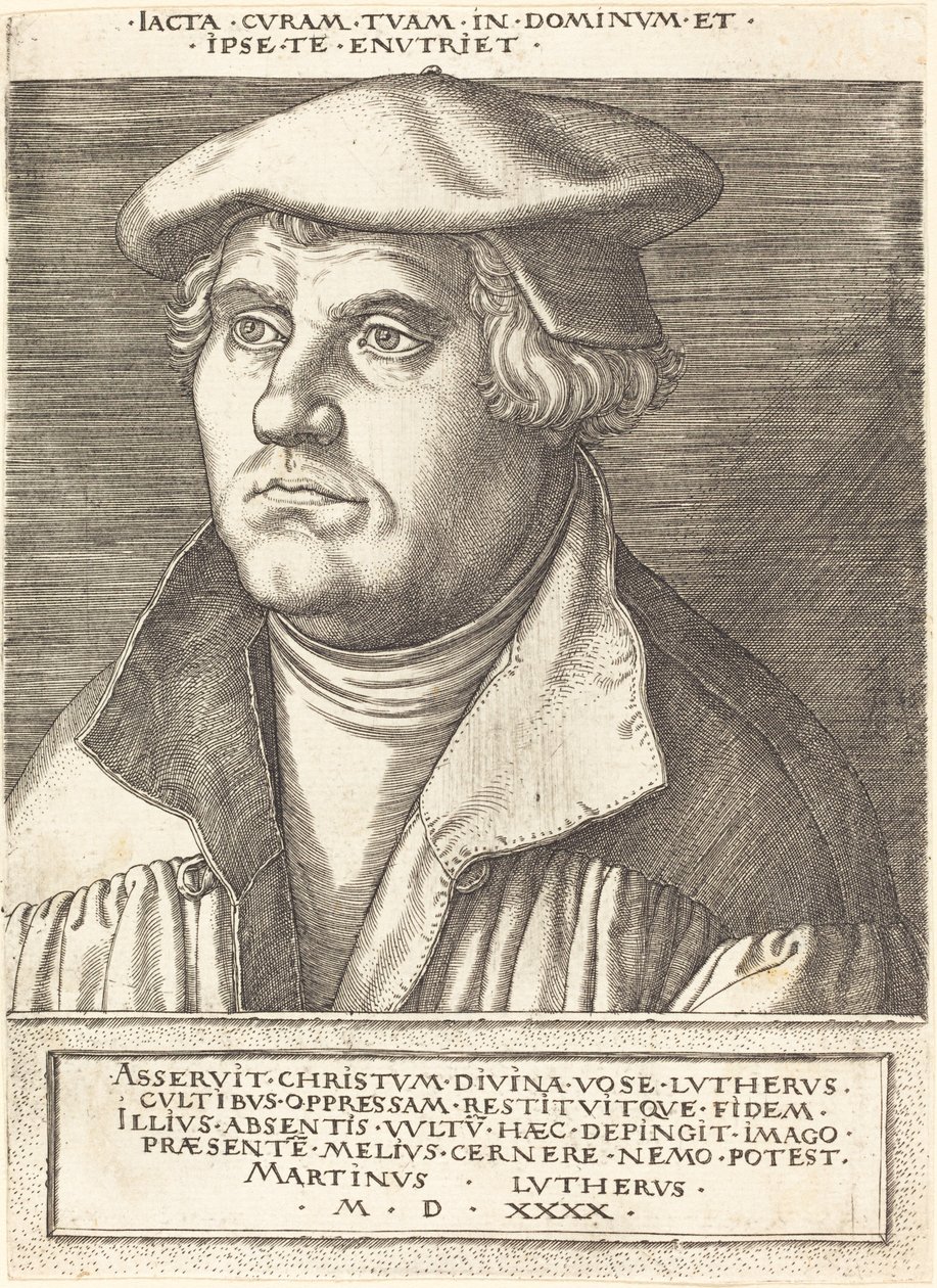 Martin Luther od Heinrich Aldegrever