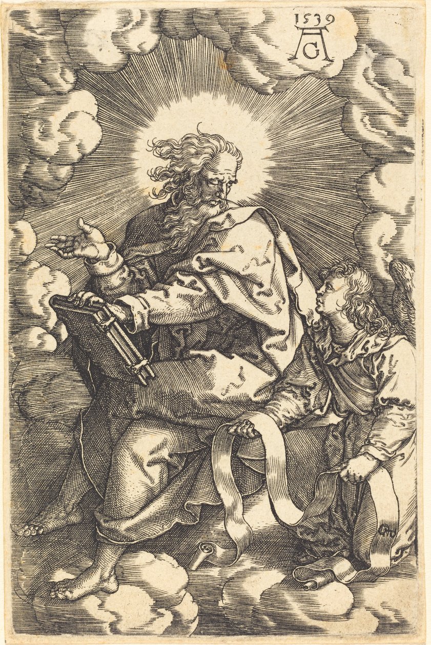 Matouš, 1539. od Heinrich Aldegrever
