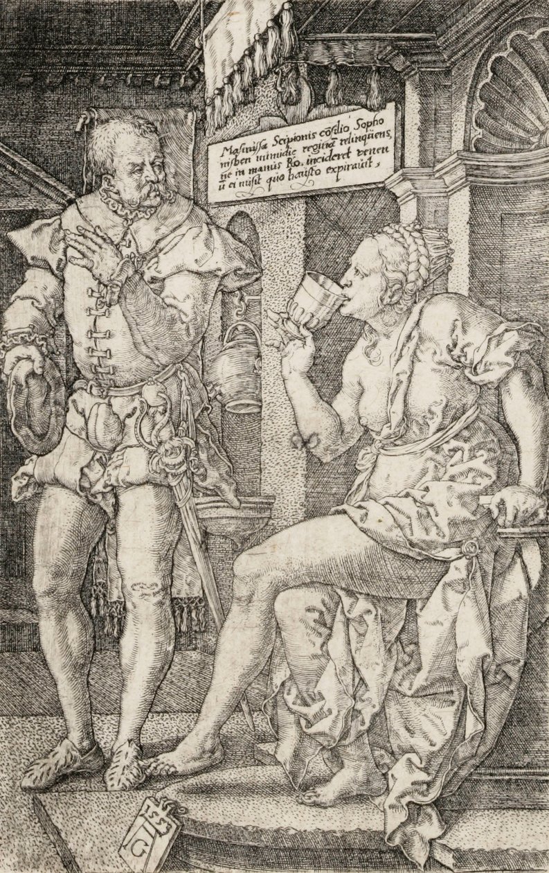 Sophonisbe od Heinrich Aldegrever