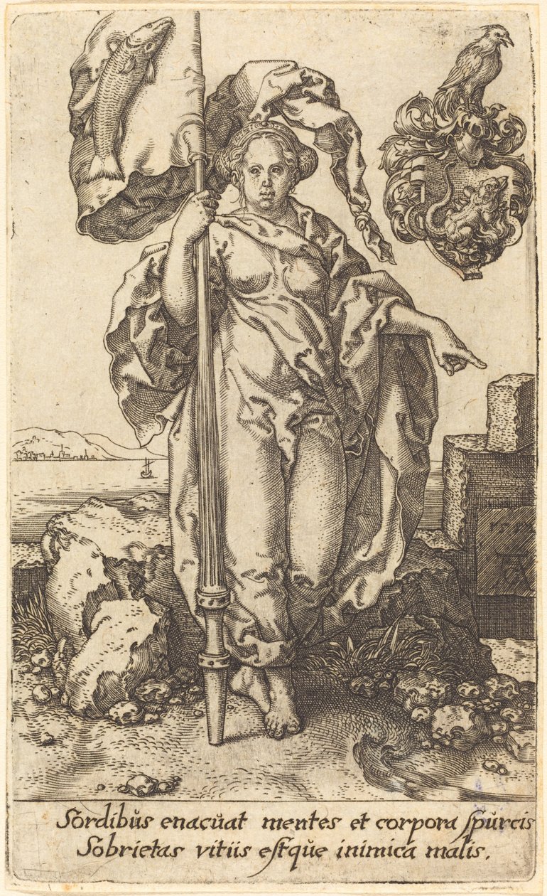 Střídmost od Heinrich Aldegrever