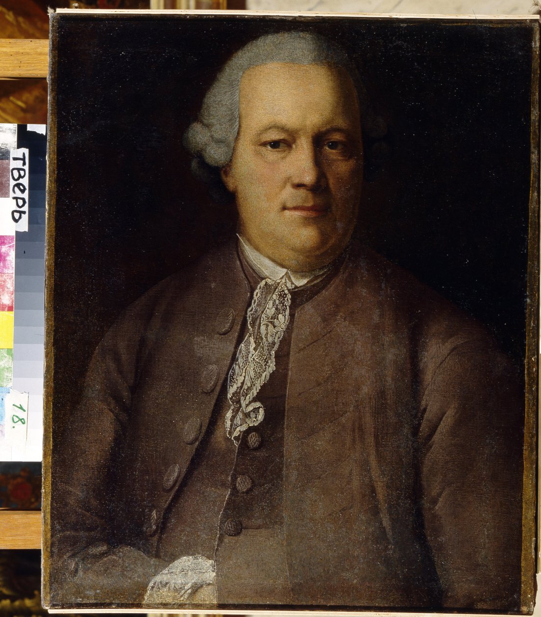 Portrét A. von Berg par Buchholz, Heinrich (1735-1780) od Heinrich Buchholtz